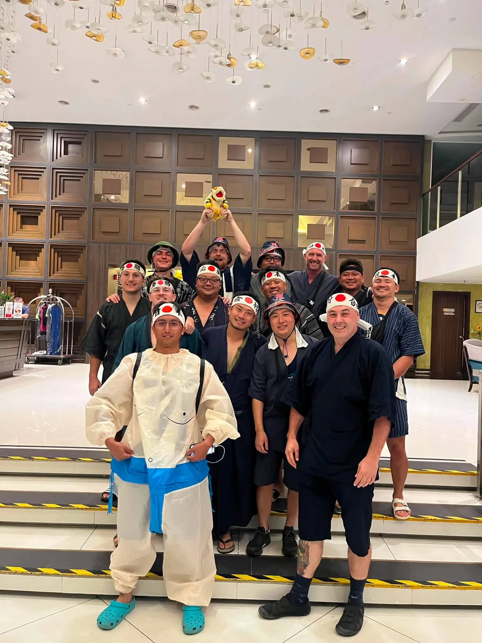 Tokyo Gaijin RFC team at KL10s Fest